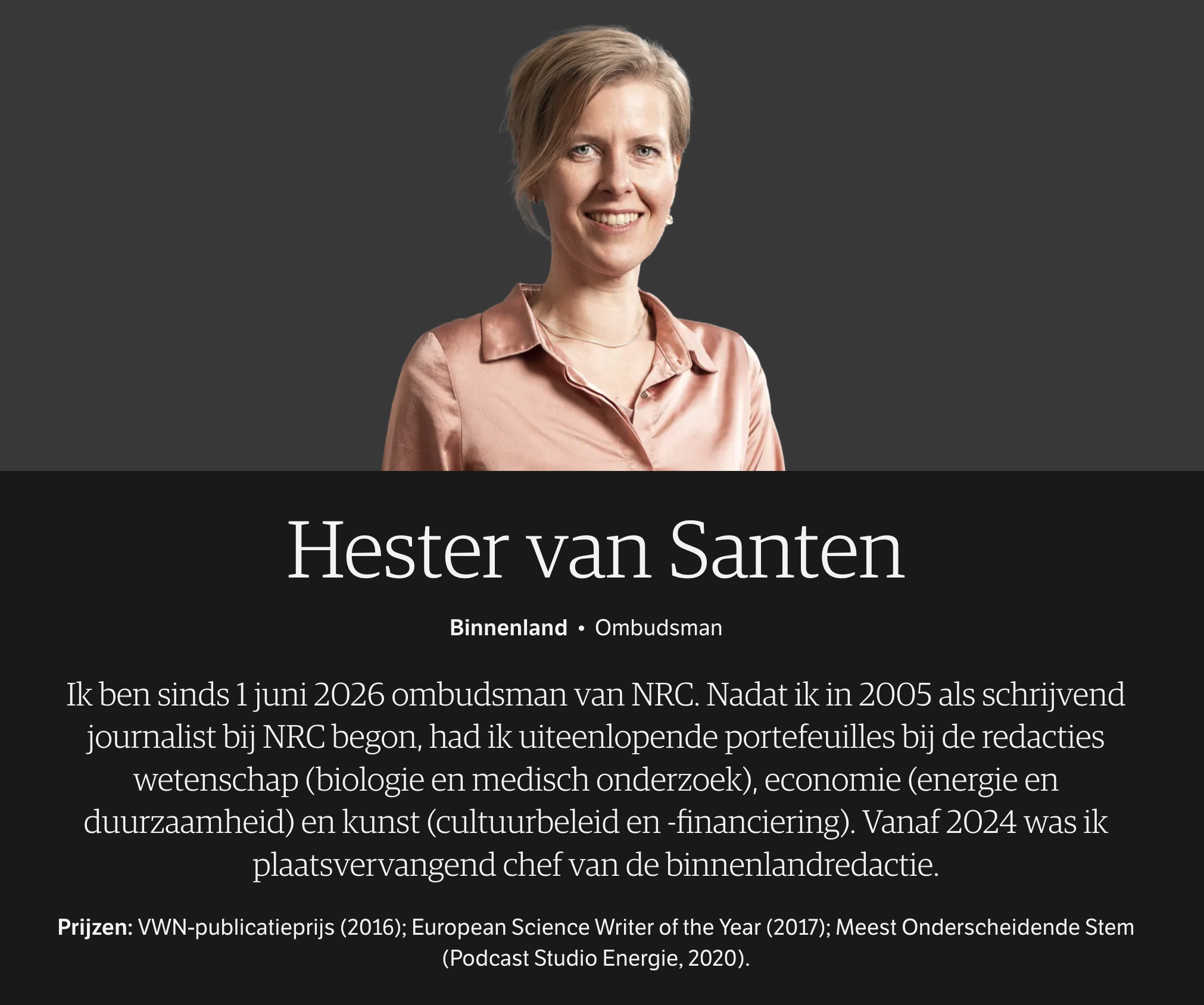 C.V. Hester van Santen